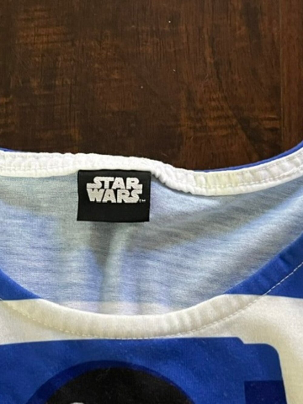 Star Wars R2-D2 Tank Dress in White, Blue & Gray Size Small - Picture 4 of 8